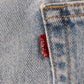 Levi's 550 Red Tab W32 L32 Tapered Leg Relaxed Fit Blue Denim Jeans