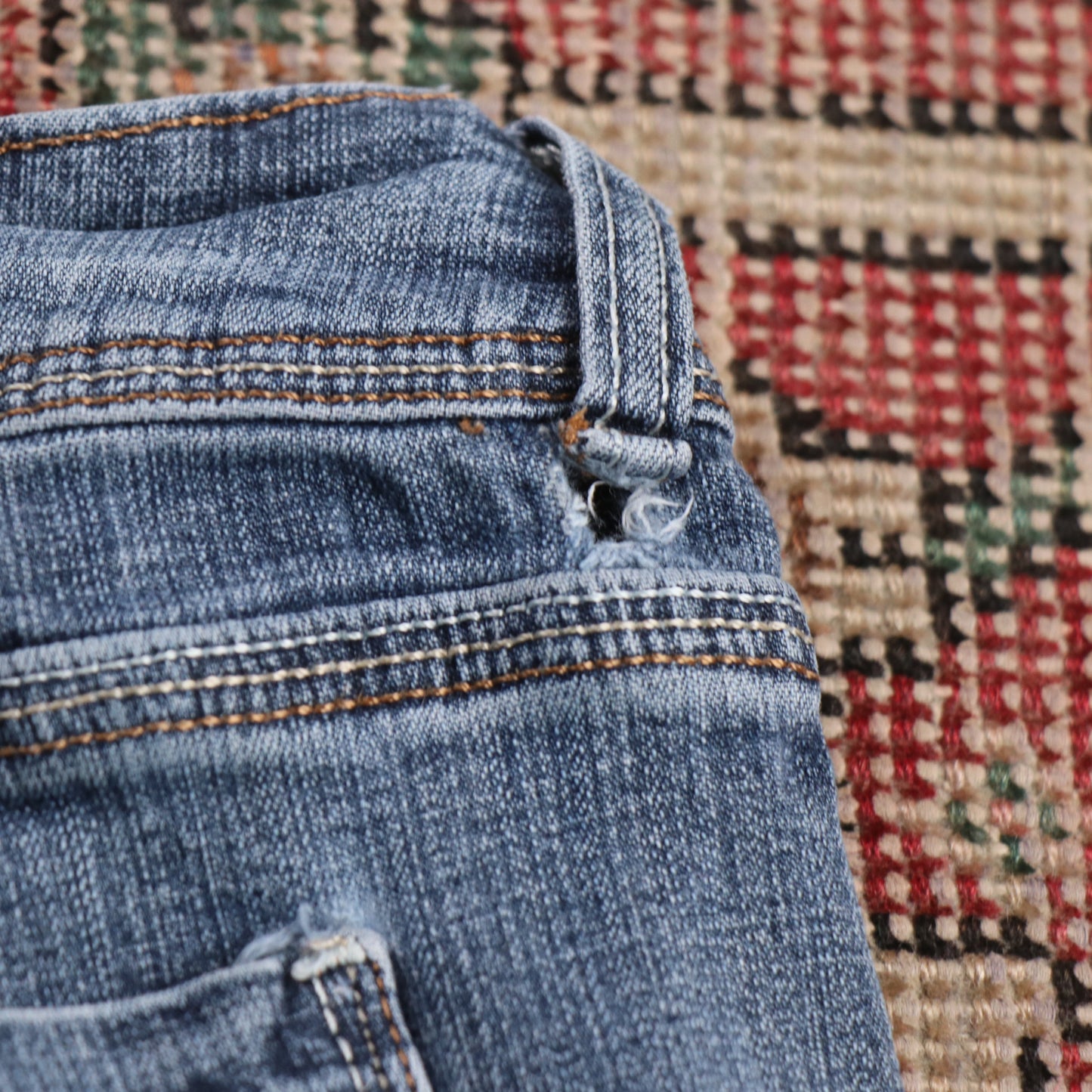 Lee W30 L30 Flared Blue Denim Jeans