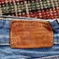 Levi's 721 Red Tab W26 L30 Skinny Classic Ripped Style Blue Denim Jeans