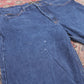 Lee W42 L30 Straight Leg Relaxed Fit Blue Denim Jeans