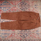 Unbranded W30 L27 Straight Leg Brown Corduroy Trousers