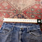 Wrangler W36 L30 Straight Leg Blue Denim Jeans