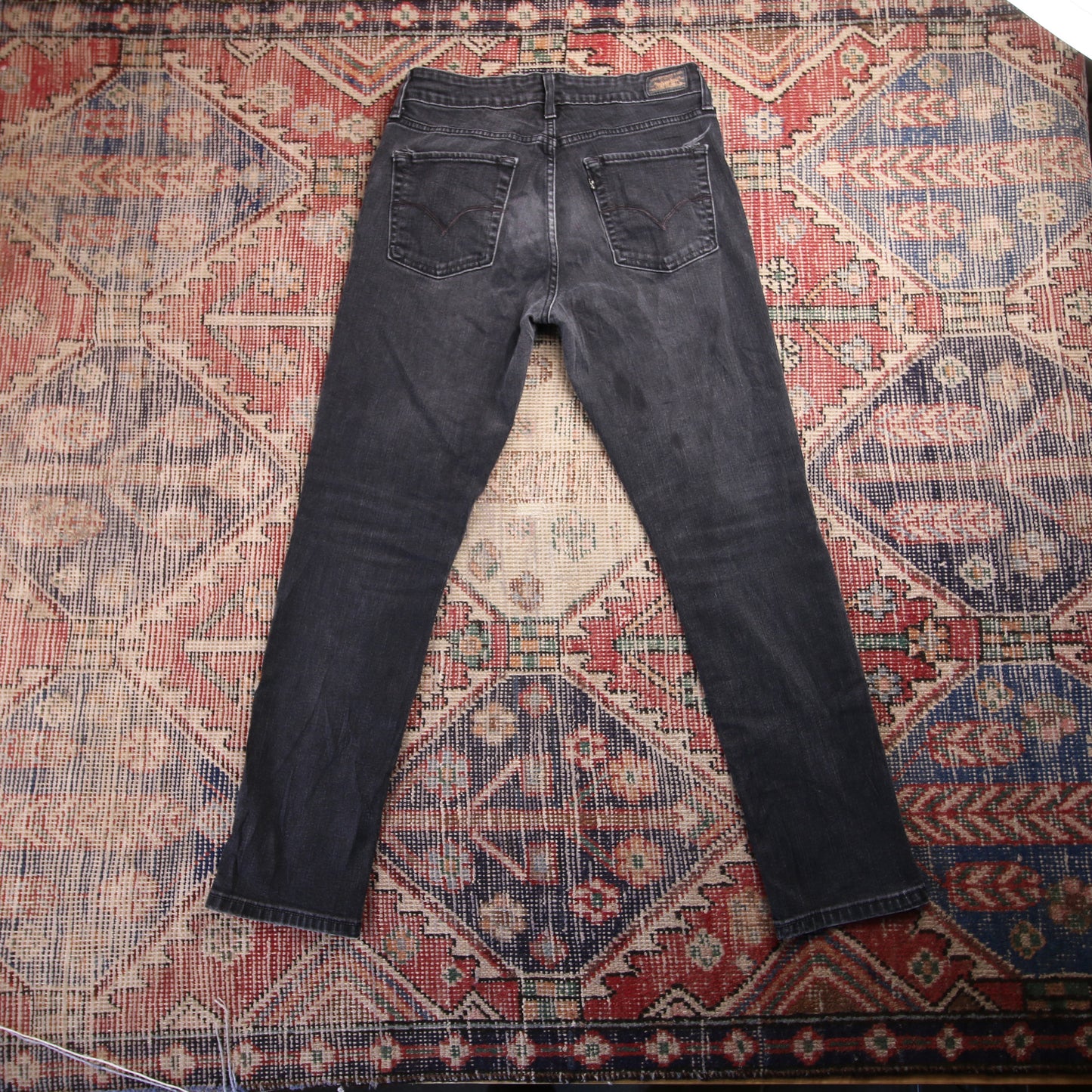 Levi's W30 L27 Skinny Black Denim Jeans