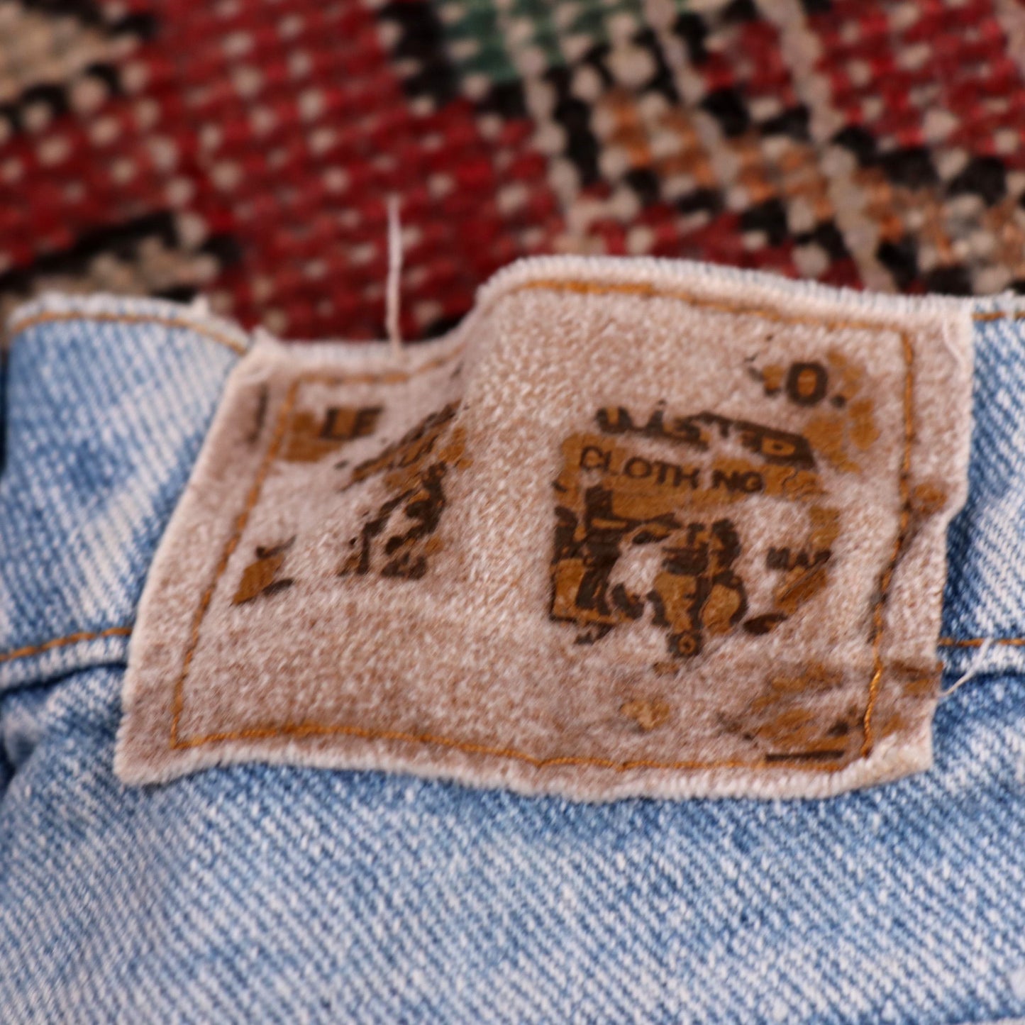 Levi's Orange Tab W30 L31 Tapered Leg Loose Fit Blue Denim Jeans