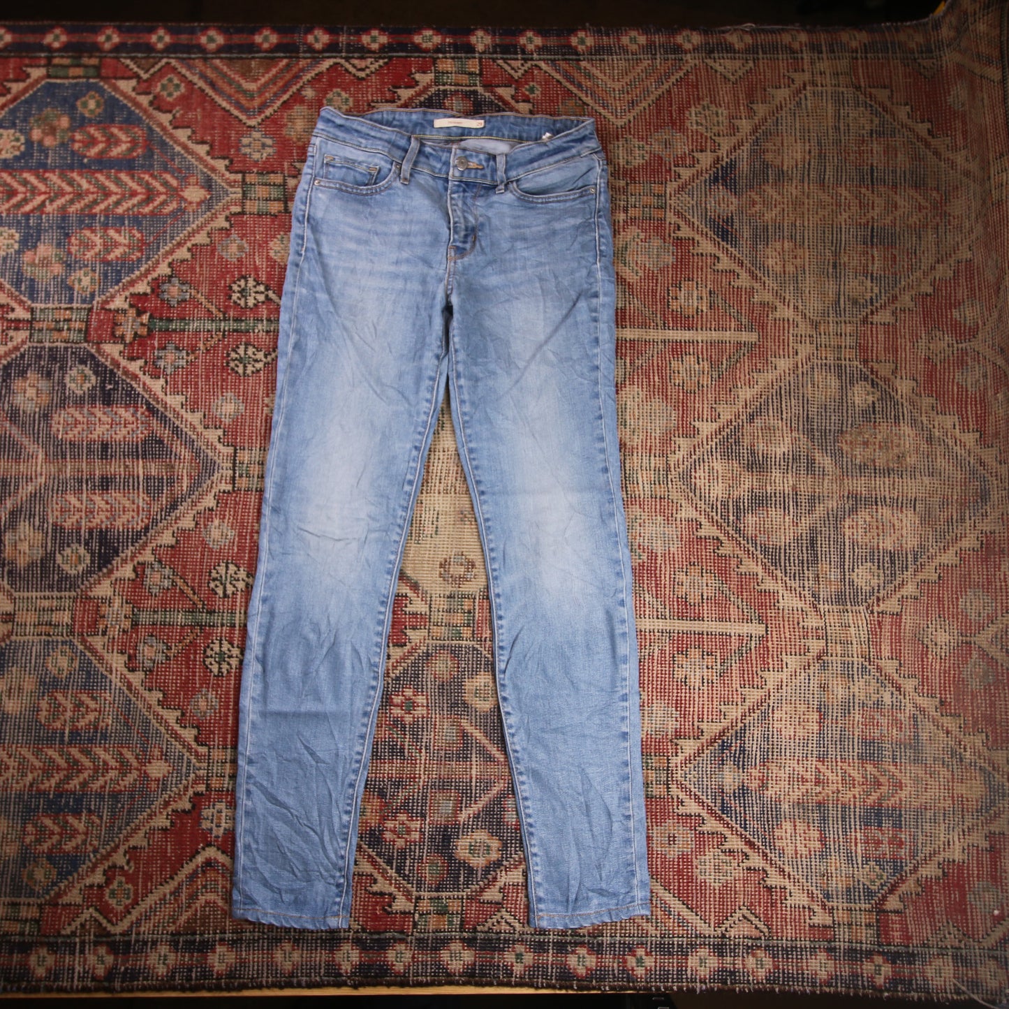 Levi's W30 L30 Skinny Blue Denim Jeans