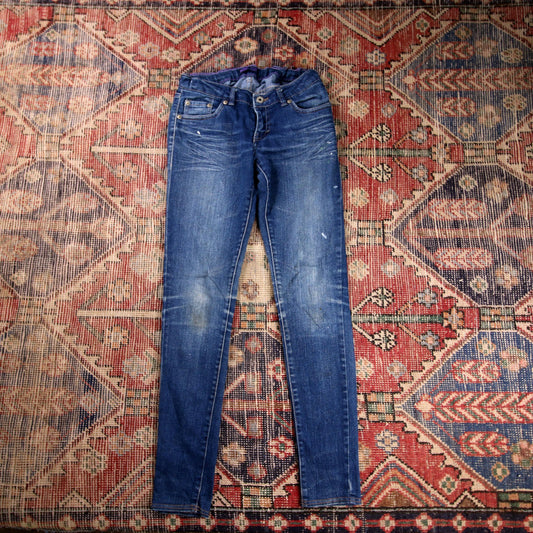 Levi's W28 L30 Skinny Blue Denim Jeans