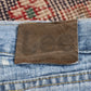 Lee W34 L30 Straight Leg Relaxed Fit Blue Denim Jeans
