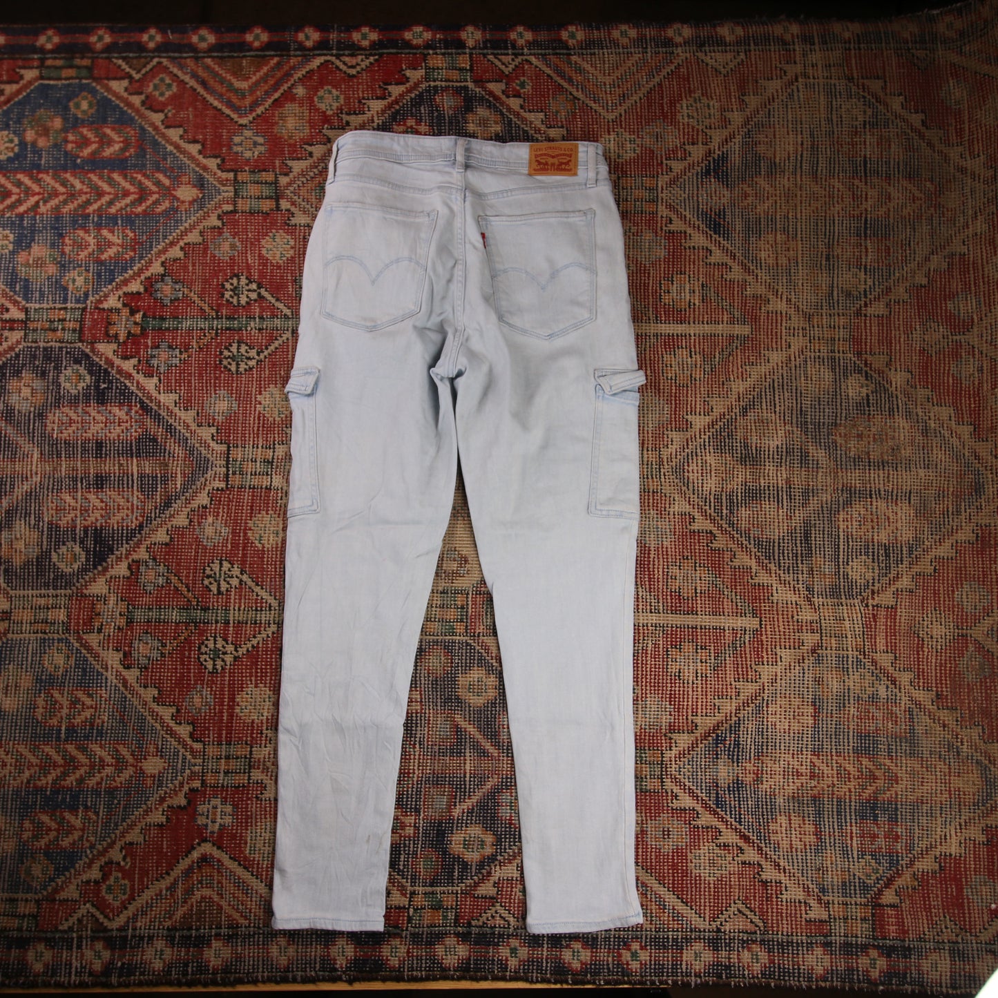 Levi's 721 W28 L27 Skinny Blue Denim Jeans