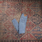 Levi's W26 L27 Skinny Classic Ripped Style Blue Denim Jeans