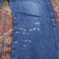 Wrangler W34 L29 Straight Leg Relaxed Fit Blue Denim Jeans