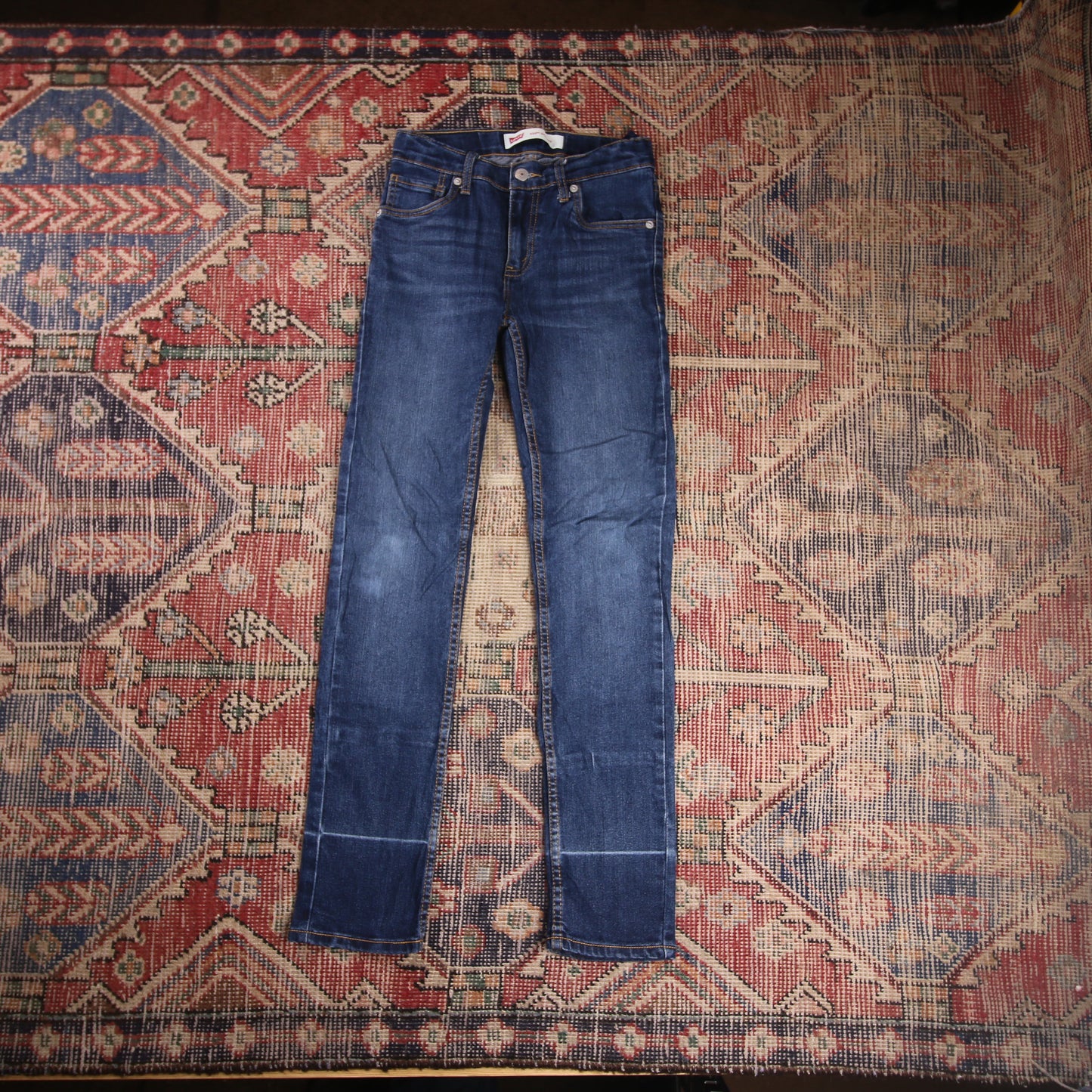 Levi's 510 W26 L28 Skinny Blue Denim Jeans