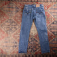 Levi's 550 Red Tab W30 L31 Tapered Leg Relaxed Fit Blue Denim Jeans