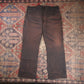 Dickies W30 L31 Straight Leg Slim Fit Black Cotton Blend Trousers