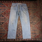 Levi's 505 W36 L29 Straight Leg Regular Fit Blue Denim Jeans
