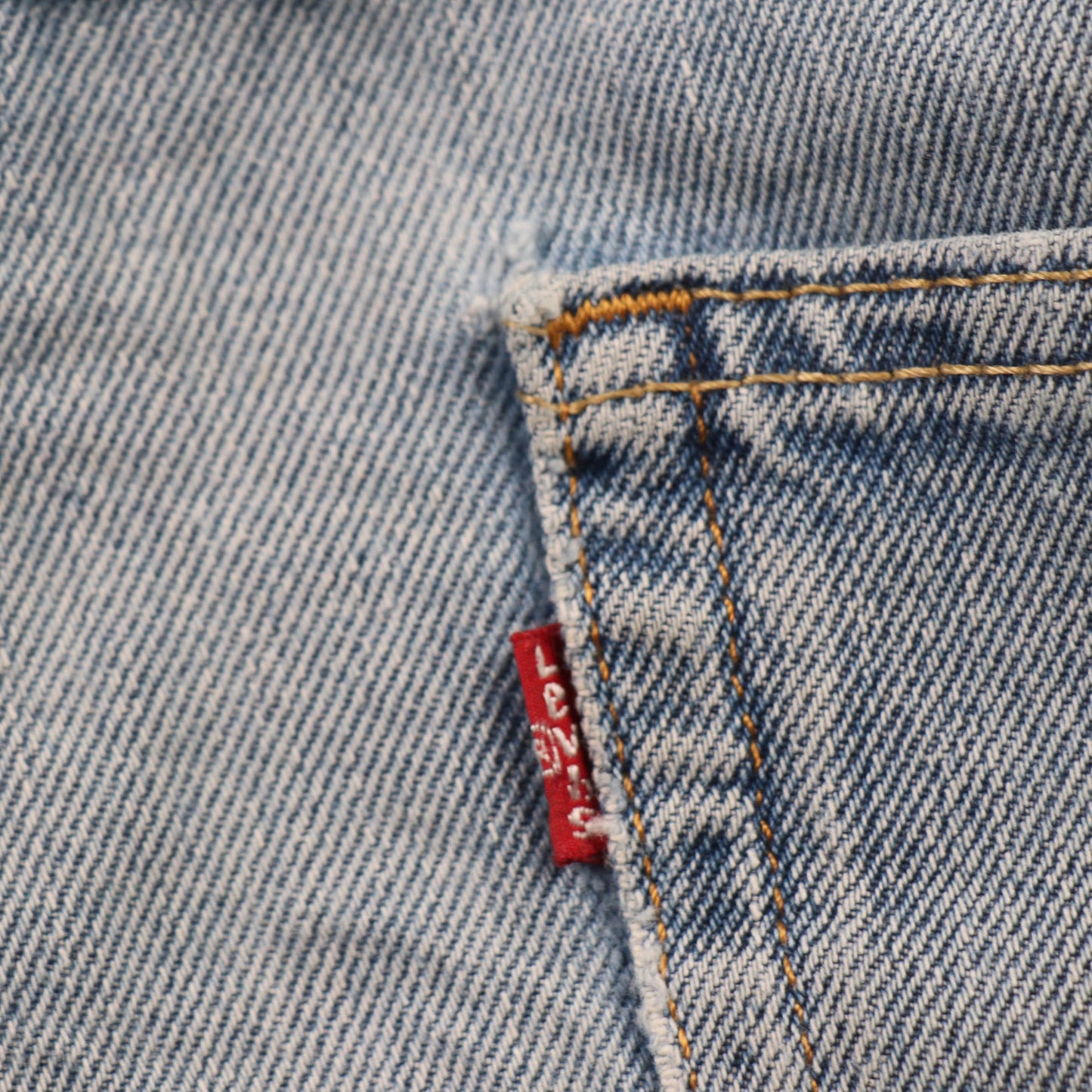 Levi's 550 Red Tab W36 L30 Tapered Leg Relaxed Fit Blue Denim Jeans