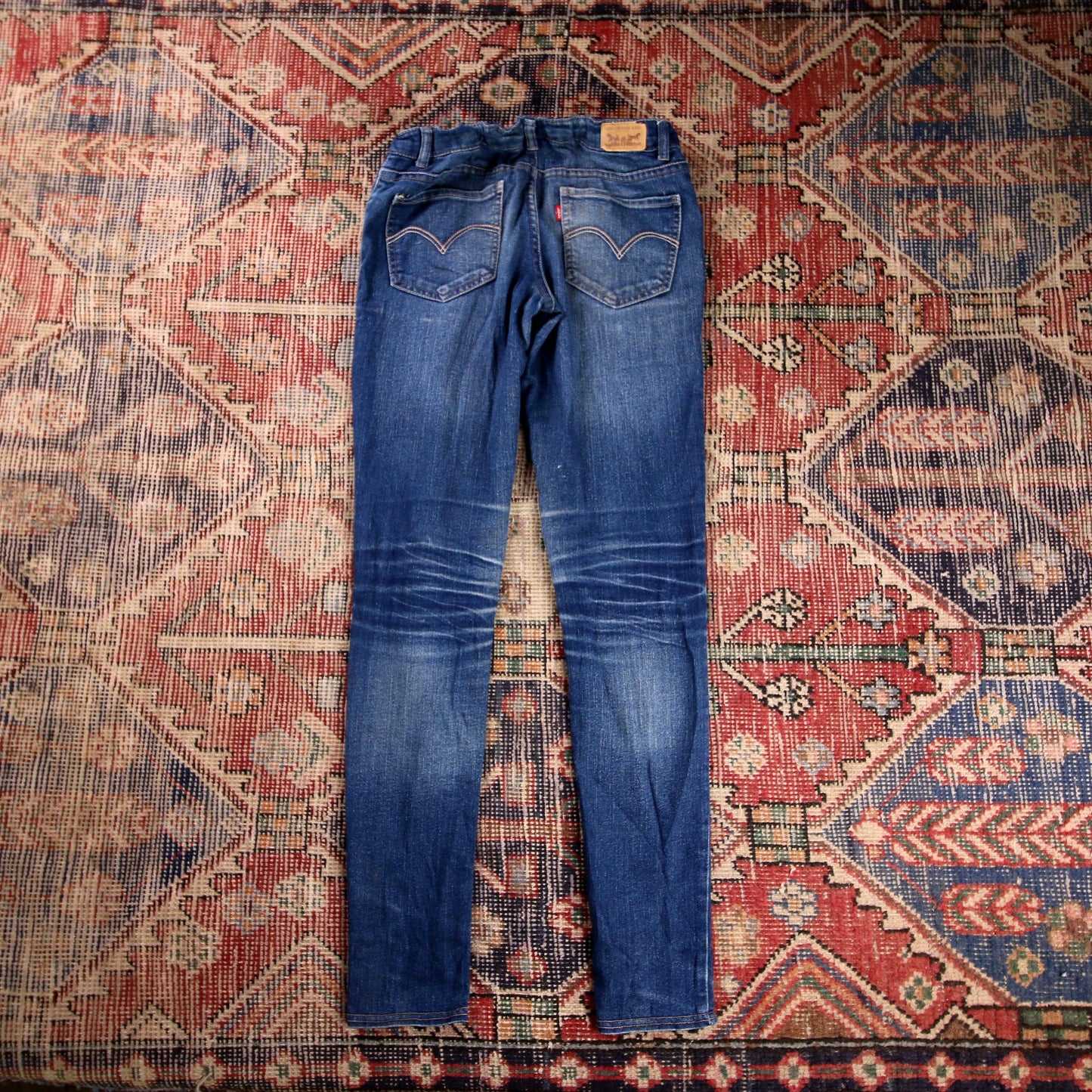 Levi's W28 L30 Skinny Blue Denim Jeans