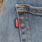 Levi's W38 L32 Straight Leg Blue Denim Jeans