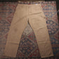 Wrangler W40 L30 Carpenter Beige Cotton Blend Trousers