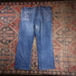 Levi's Orange Tab W42 L26 Bootcut Relaxed Fit Blue Denim Jeans