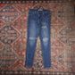 Levi's 720 W26 L26 Classic Ripped Style Blue Denim Jeans