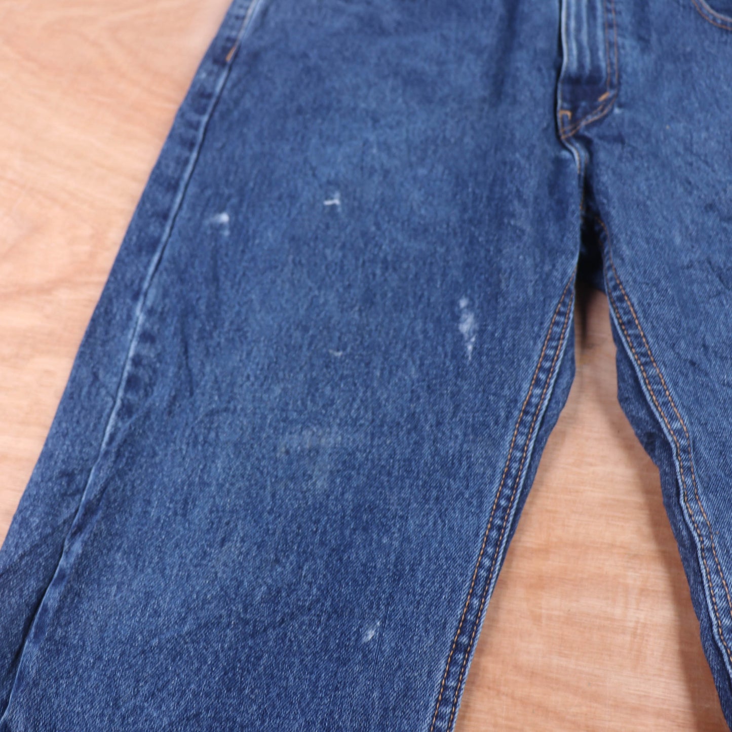 Levi's 505 Red Tab W36 L29 Straight Leg Regular Fit Blue Denim Jeans