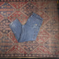 Wrangler W36 L31 Carpenter Classic Ripped Style Blue Denim Jeans