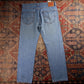 Levi's 505 W30 L31 Straight Leg Regular Fit Blue Denim Jeans