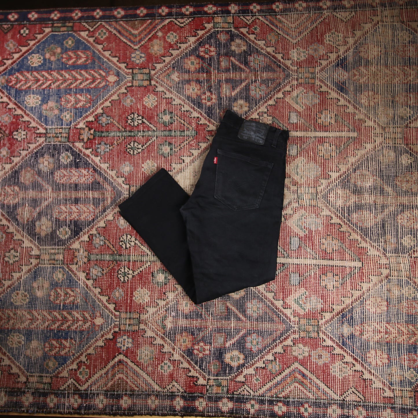 Levi's 511 W30 L25 Slim Fit Black Denim Jeans