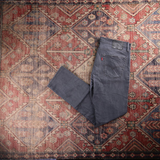 Levi's 511 Red Tab W36 L32 Slim Fit Grey Denim Jeans
