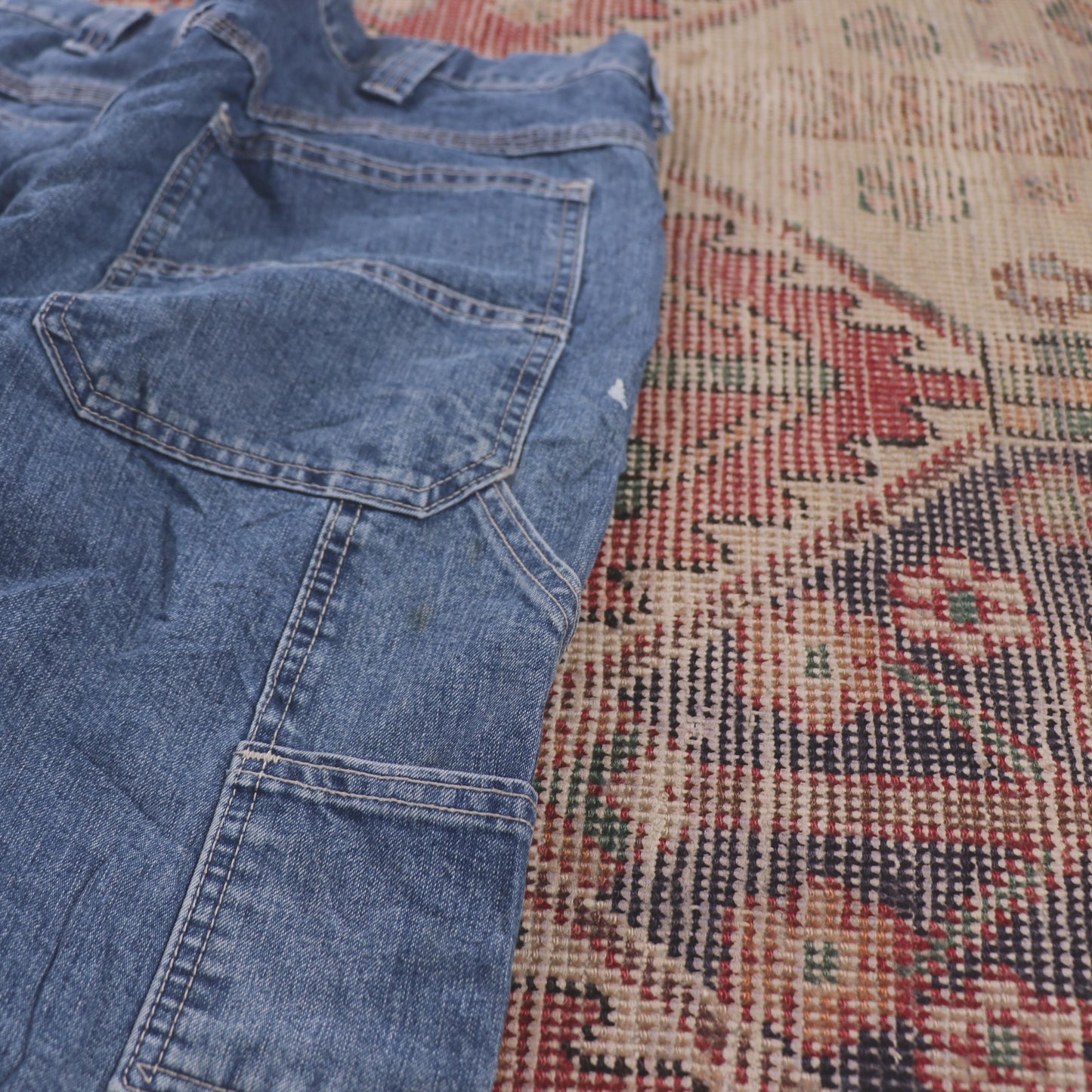 Lee W36 L32 Carpenter Blue Denim Jeans