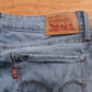 Levi's 711 Red Tab W28 L30 Skinny Blue Denim Jeans