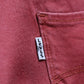Levi's W32 L30 Mid Rise Skinny Fit Red Denim Jeans