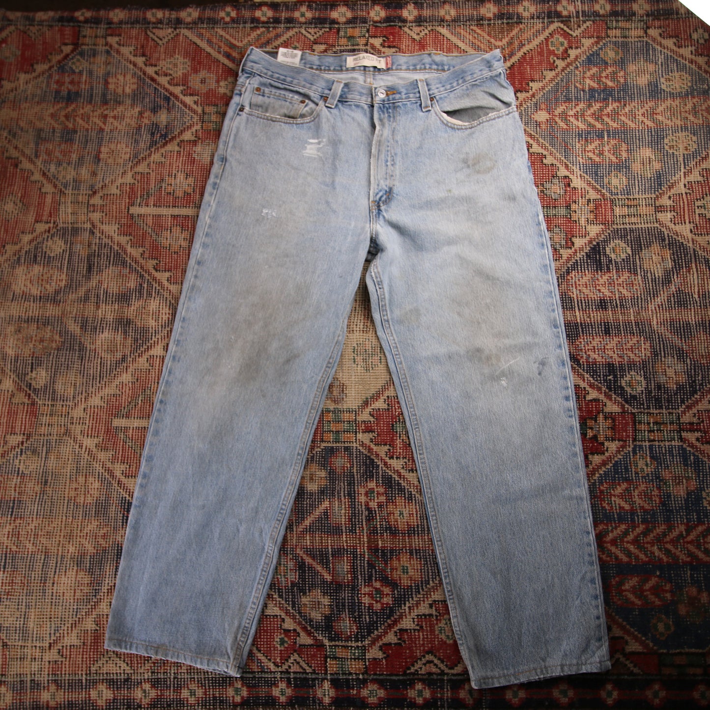 Levi's 560 W38 L28 Comfort Fit Blue Denim Jeans