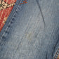 Levi's W26 L26 Straight Leg Blue Denim Jeans