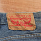 Levi's 711 Red Tab W28 L26 Skinny Fit Black Denim Jeans