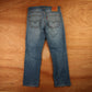 Levi's 559 Red Tab W32 L28 Straight Leg Relaxed Fit Classic Ripped Style Blue De