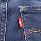 Levi's 711 Red Tab W26 L29 Skinny Blue Denim Jeans