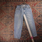 Levi's 501 Red Tab W28 L27 Original Fit Blue Denim Jeans