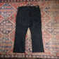 Levi's 512 W36 L26 Bootcut Black Denim Jeans