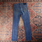 Levi's W32 L32 Skinny Classic Ripped Style Blue Denim Jeans