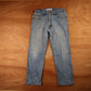 Levi's 505 Red Tab W32 L28 Straight Leg Regular Fit Blue Denim Jeans