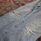 Wrangler W30 L35 Straight Leg Regular Fit Classic Ripped Style Blue Denim Jeans