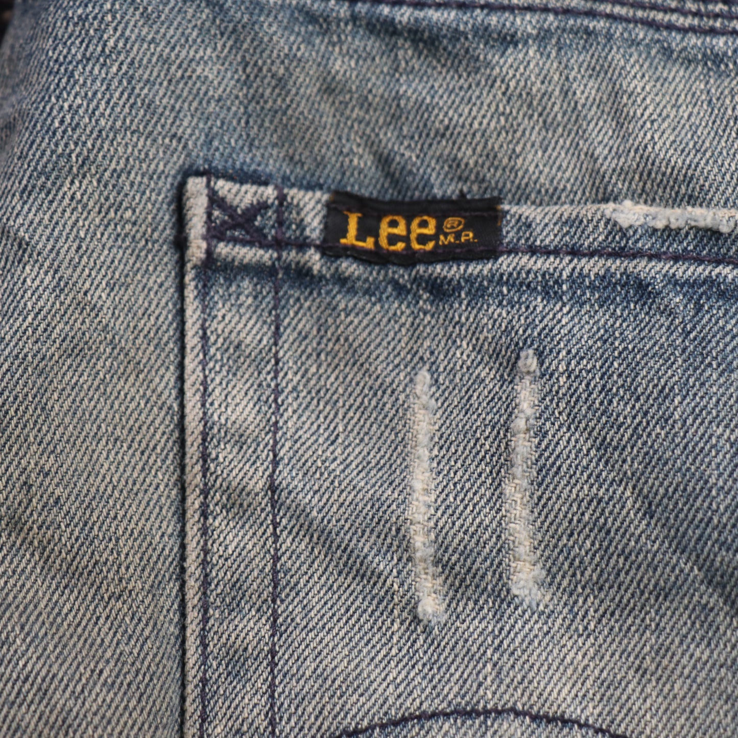 Lee W34 L31 Straight Leg Relaxed Fit Blue Denim Jeans