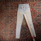 Levi's 721 Red Tab W24 L29 Skinny Blue Denim Jeans