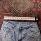 Wrangler W38 L29 Straight Leg Blue Denim Jeans