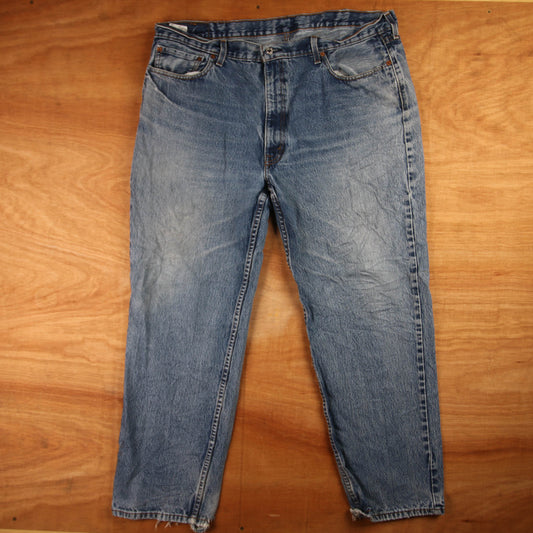 Levi's Red Tab W42 L30 Loose Fit Blue Denim Jeans