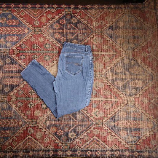 Lee W34 L28 Skinny Blue Denim Jeans