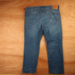 Levi's 505 Red Tab W42 L27 Straight Leg Regular Fit Blue Denim Jeans