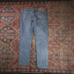 Levi's 511 W34 L28 Slim Fit Blue Denim Jeans