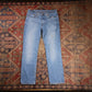 Levi's 514 W32 L30 Straight Leg Black Denim Jeans